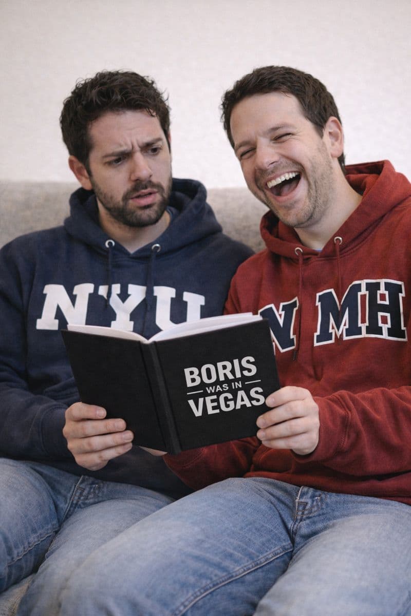 Their face when they saw themselves in Vegas... 😂